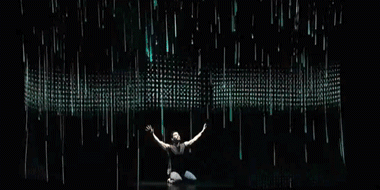 「电子盒子里的双人舞」实时渲染技术呈现几何之美