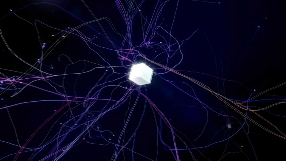 鱼果原创实验艺术全息3D影像《智慧魔方》
