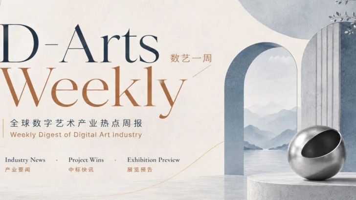 《光明日报》批数字艺术展模式趋同；中国VR《鸽环》亮相威尼斯