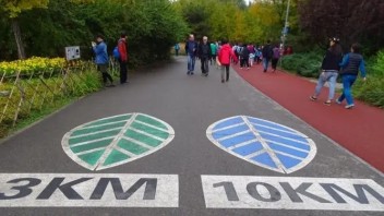奥森首先打造“样板间”，10KM智慧跑道全新体验