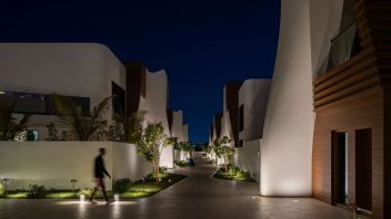 迪拜住宅“The Fold”，光与影的交错