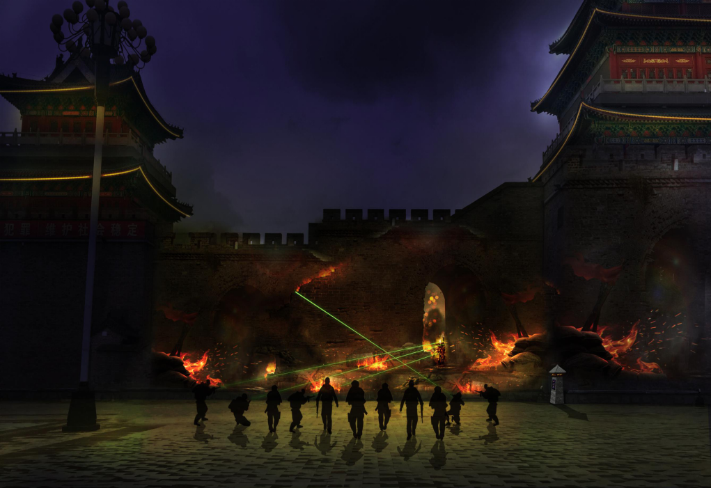 明道文化x盐池 | 到长城关九曲阵,体验不一样的光影夜游