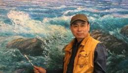 “皆大欢喜”2026骏墨迎春名家艺术展启幕