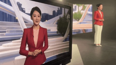 全国两会报道技术新突破 | hecoos xR/VP 双机位支撑虚拟演播室沉浸式时政传播