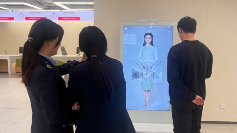 从学校医院到园区展厅，AI数字人一体机和全息仓全息桶成交互载体