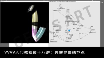 GA教育｜VVVV入门教程第十八讲：贝塞尔曲线节点