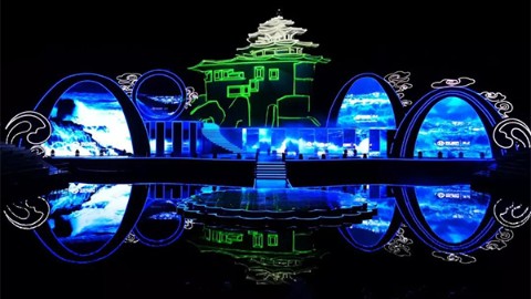 武汉火影数字|3D Mapping秀制作：沉浸式光影盛宴  3d mapping show