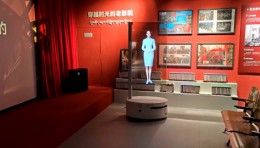 数字人厂商世优科技用移动数字人透明屏一体机和全息仓打造AI展厅
