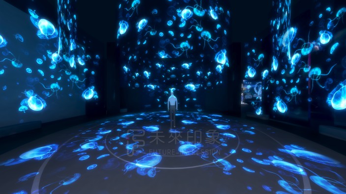 数字艺术介入生命科学展陈：未来印象如何为生物科技展厅构建沉浸式叙事
