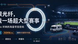 冲破传输天花板，大型演出的线材噩梦终结了！一条光纤环网，到底能“吞”下多少东西？