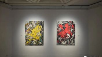 <b>凤凰艺术 </b>| 从主体分裂到共鸣的抽象——刘瑛个展《有物混成》