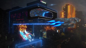 裸眼3D | 《非法驶入》不明物飞行物穿越<b>次元壁</b>，突降市区！