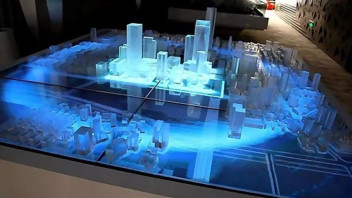 现代展厅升级中，3D全息投影沙盘承担哪些关键任务？