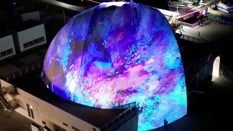 38m户外双层穹顶球幕