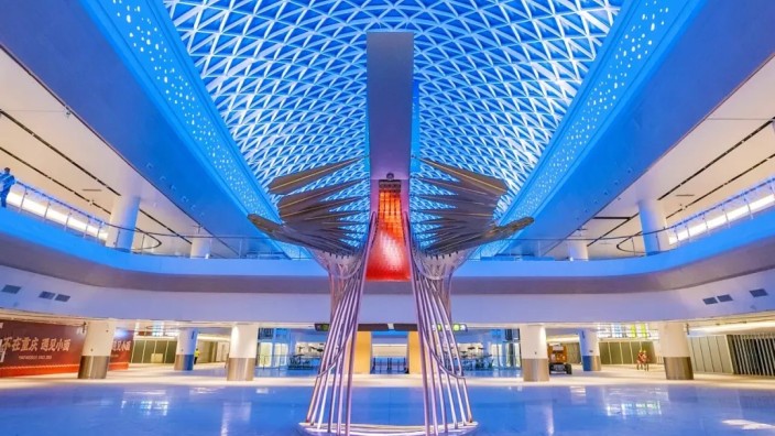 广州白云国际机场T3航站楼公共艺术项目正式亮相