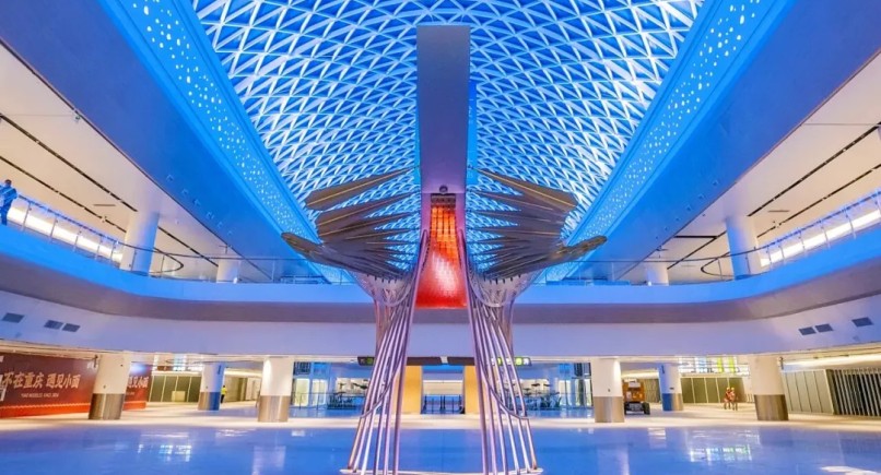 广州白云国际机场T3航站楼公共艺术项目正式亮相