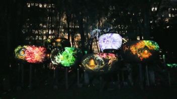 奇幻光影森林之山海幻境——中国戏曲学院舞美系实践基地沉浸文旅夜游项目
