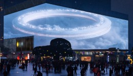 都市里的数字艺术画廊上新 X《发重力秀场》