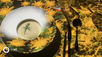 案例-水演记光影餐厅-用食物链接<b>艺术生活</b>