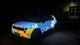 蔚来萤火虫车体Mapping秀