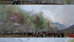 当地牧民亲历喜马拉雅烟花秀！“那块地长不出草了，牦牛吃啥？牧民咋办？”