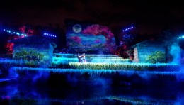 云南民族村-幻火奇妙夜,梦幻实景演艺《曼妙家园》