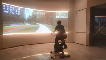 <b>VR单车</b>虚拟骑行互动