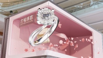 裸眼3D  六福珠宝 快闪活动