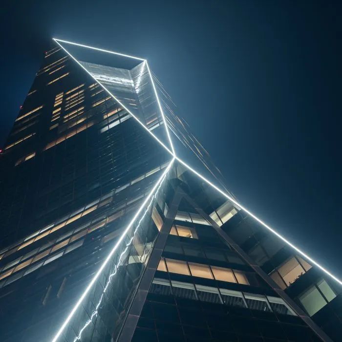 超高层建筑迪拜上城塔照明设计