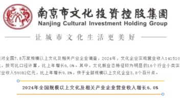 国家统计局发布最新：2024年<b>全国文化企业营收数据</b>