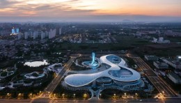 清华院新作｜定州文体中心：游云织梦，城园共生