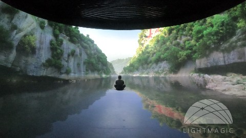 国台酒庄沉浸式碗幕