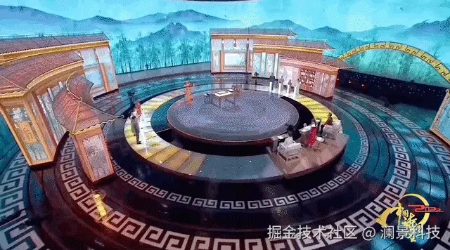 Hirender 播控 + hecoos 渲染：双技术加持《2022 中国诗词大会》诗意舞台标杆