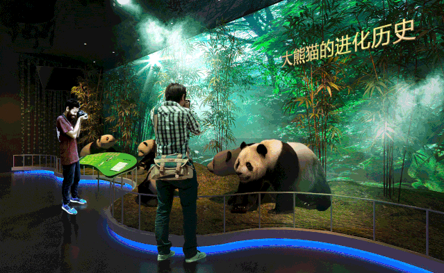 可以打开“生态圈”的趣味科普馆 |与大熊猫的奇妙自然之旅！