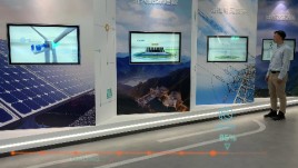 新能源环保主题触摸屏互动展厅