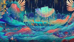 （浪淘沙·千古风流）音诗画水舞幻影秀