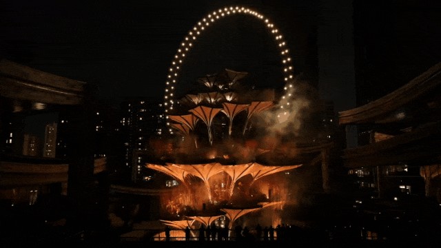 Hirender核心技术赋能 西安万象城《生命之树》打造城市地标视觉盛宴