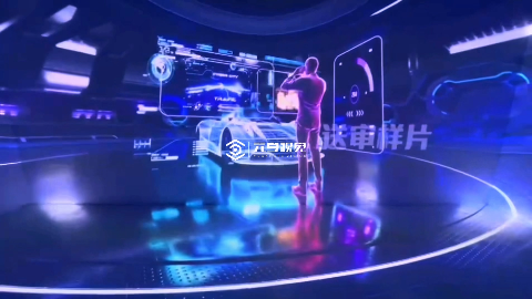 用三维动画绘制元宇宙未来城，沉浸式空间体验人类2.0生活