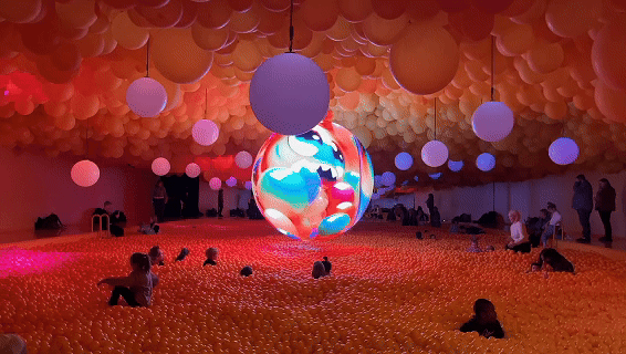 Balloon Museum气球博物馆，用气球构筑一座全球巡展的情绪疗愈沉浸式体验空间