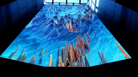 生成艺术|Oscillations游轮艺术生成，感知旅行途中的海洋脉搏