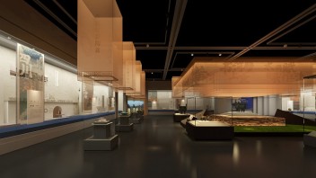 在博物馆建设方案中，如何考虑功能展项区域的扩展和灵活性？