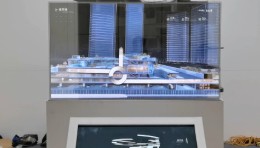杭州壹号院 透明屏3D展示系统