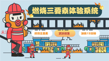 燃烧三要素<b>科普</b>系统 燃烧三要素体验系统 燃烧三要素学习系统