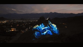 3D mapping与自然交融，秘境般的视听盛宴