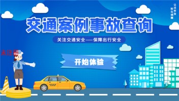 交通事故查询展示系统：案例剖析，科普安全知识