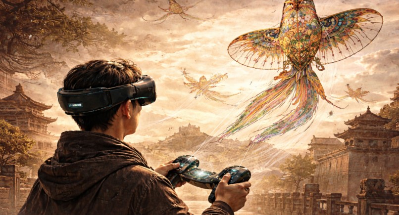 非遗还能这样玩？风筝接入MR后，直接登上HCI国际顶刊