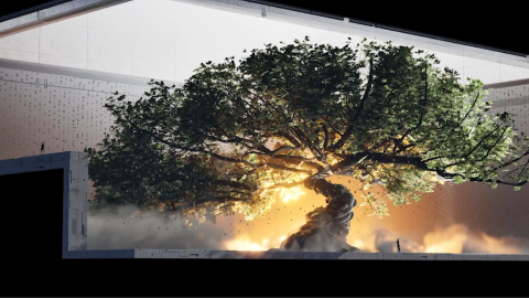 #都市里的数字艺术画廊 扛鼎巨制中秋重磅上新！