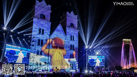 中国锦园之夜 3D Mapping Show