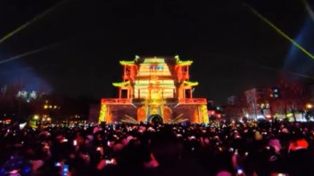 邢台清风楼<b>投影秀</b>I 梦华邢州 魅力古城