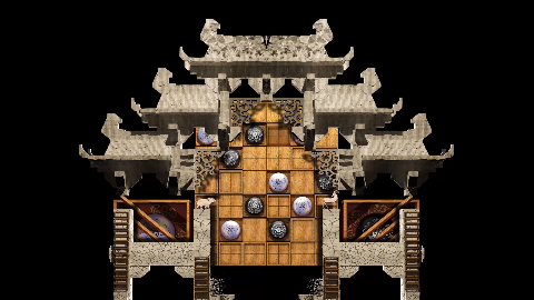 幻鲨作品·黄山西递牌楼投影